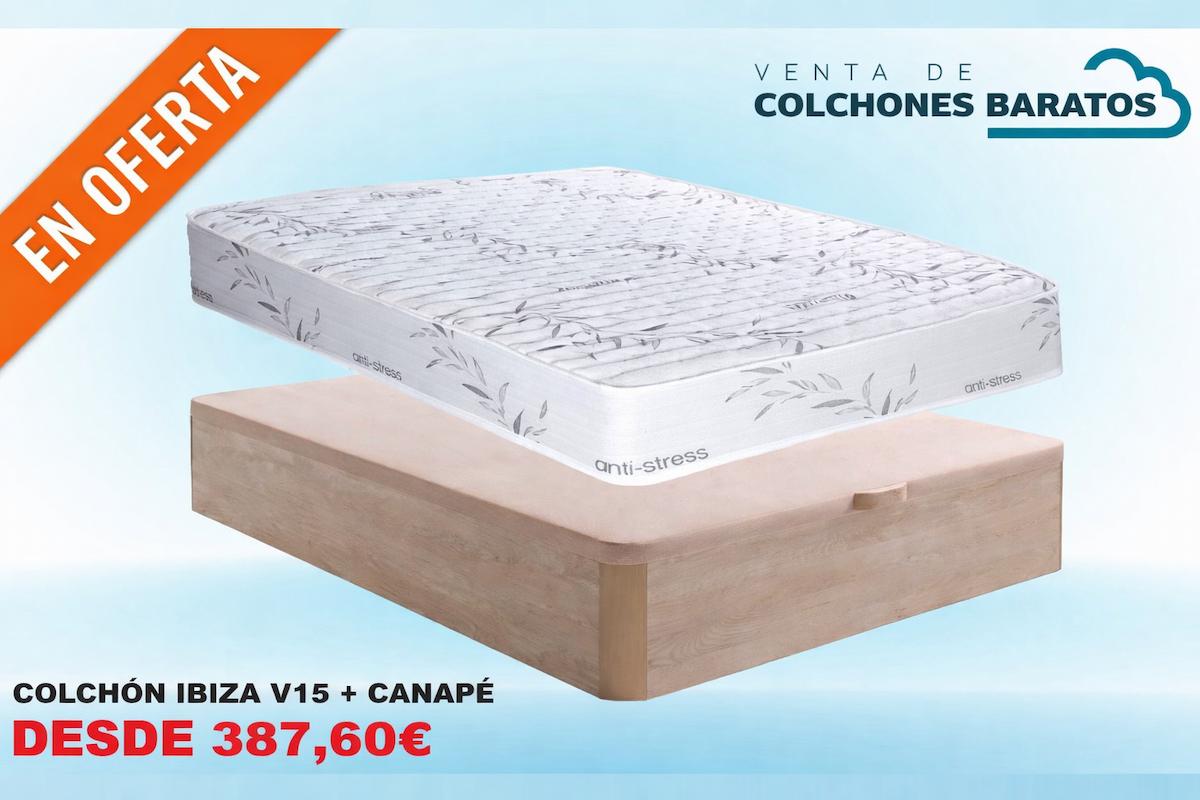 Ofertas de colchones y canapés