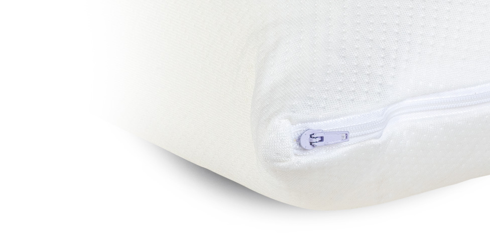 almohada visco cierre