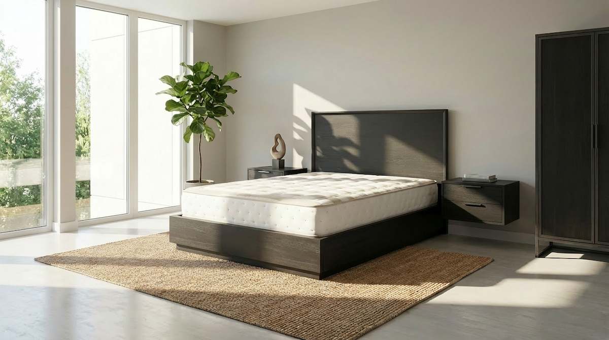 Ambiente dormitorio 2 con colchón Dubai