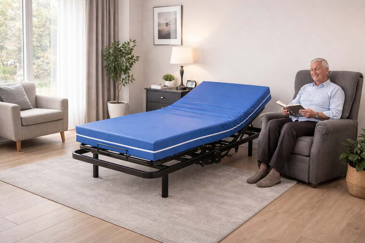 Ambiente dormitorio 3 de colchón geriatrico hr