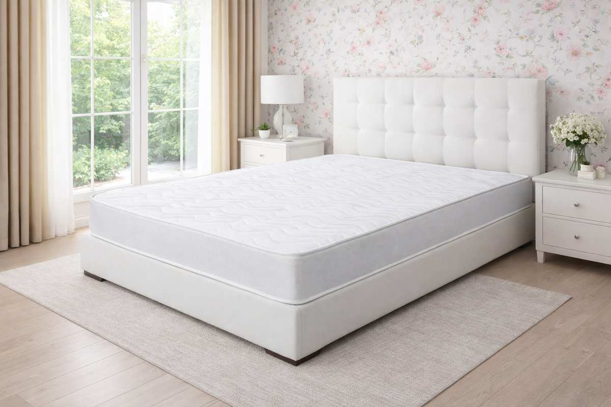 Ambiente dormitorio 1 con colchón modelo Londres