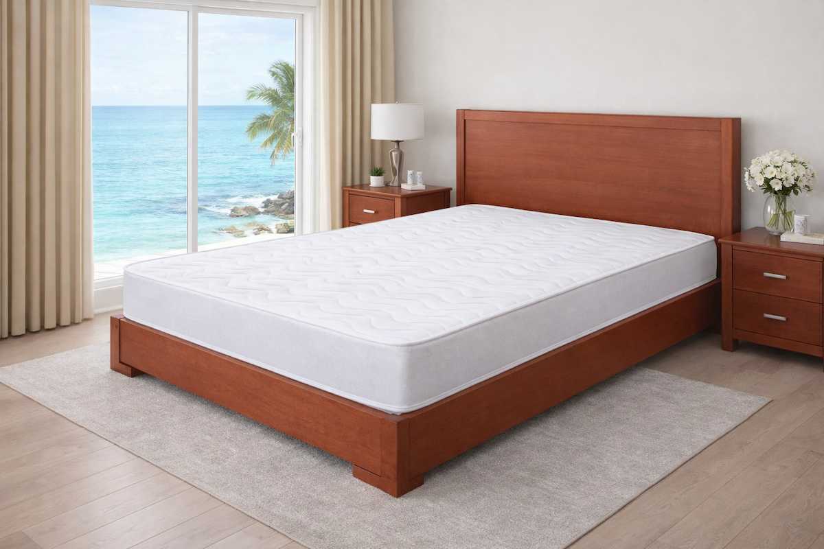 Ambiente dormitorio 3 con colchón modelo Londres