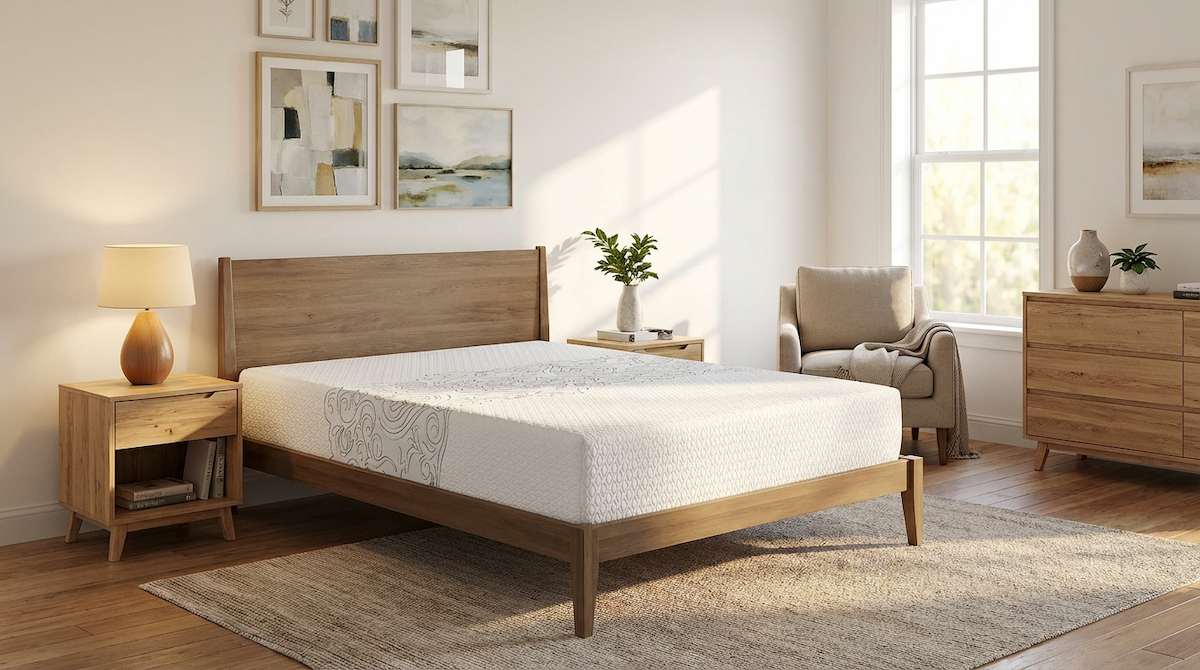 Ambiente dormitorio 3 con colchón modelo Madrid