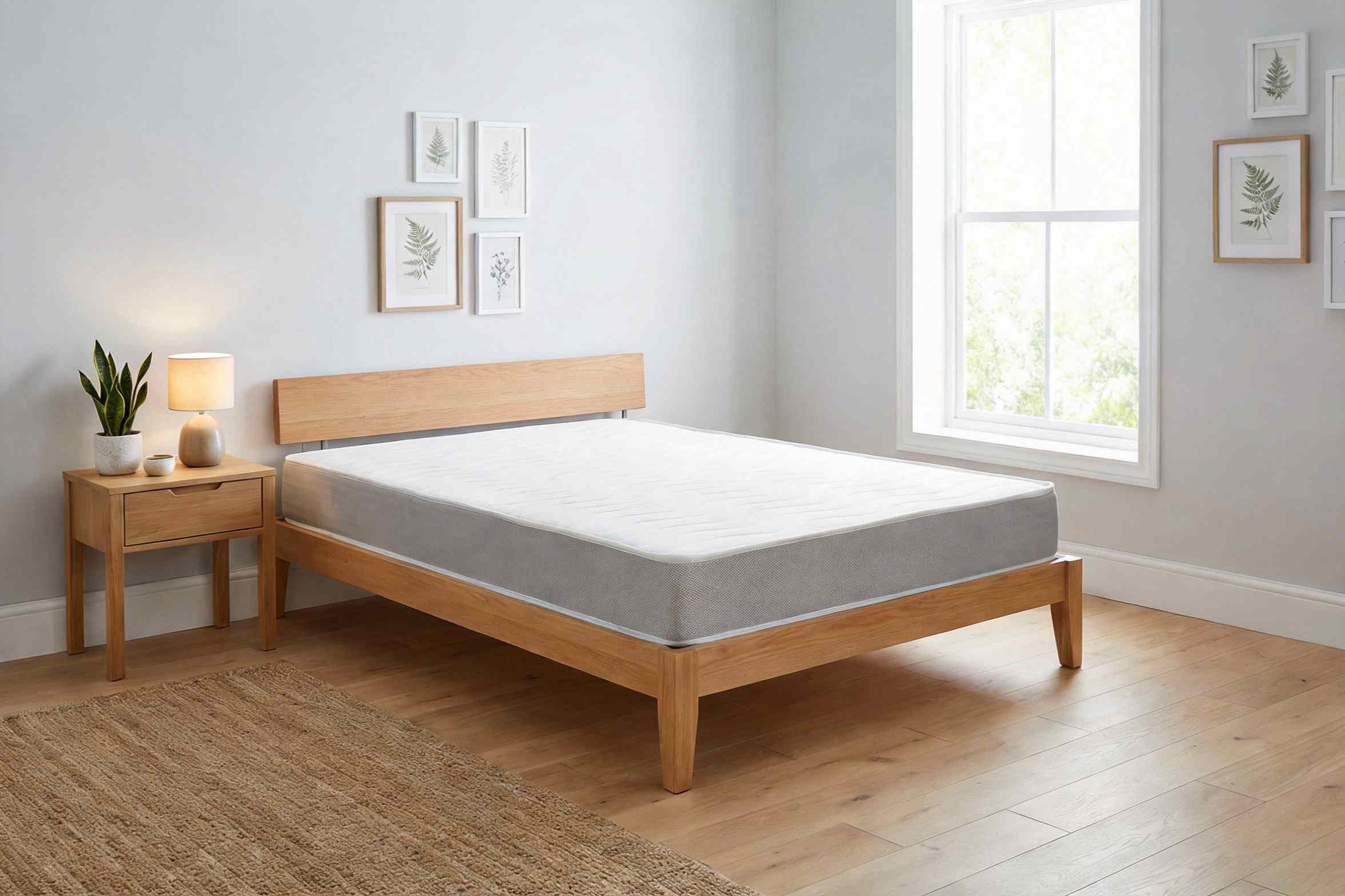 Ambiente dormitorio 3 con colchón modelo Paris