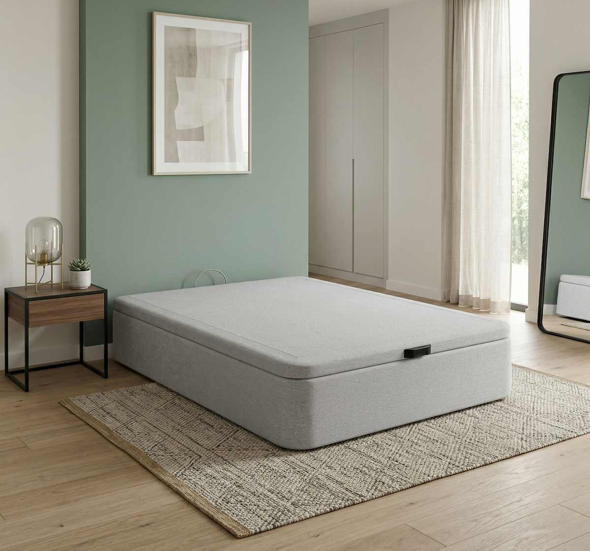 Dormitorio ambiente 2 con canapé gran capacidad